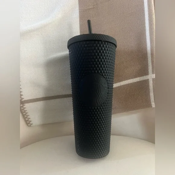 Starbucks | Dining | Starbucks Matte Black Studded Cup | Poshmark